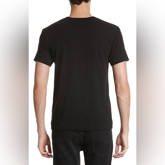 Comme des Garçons PLAY Inverted Heart Logo Graphic Tee - Picture 3 of 5